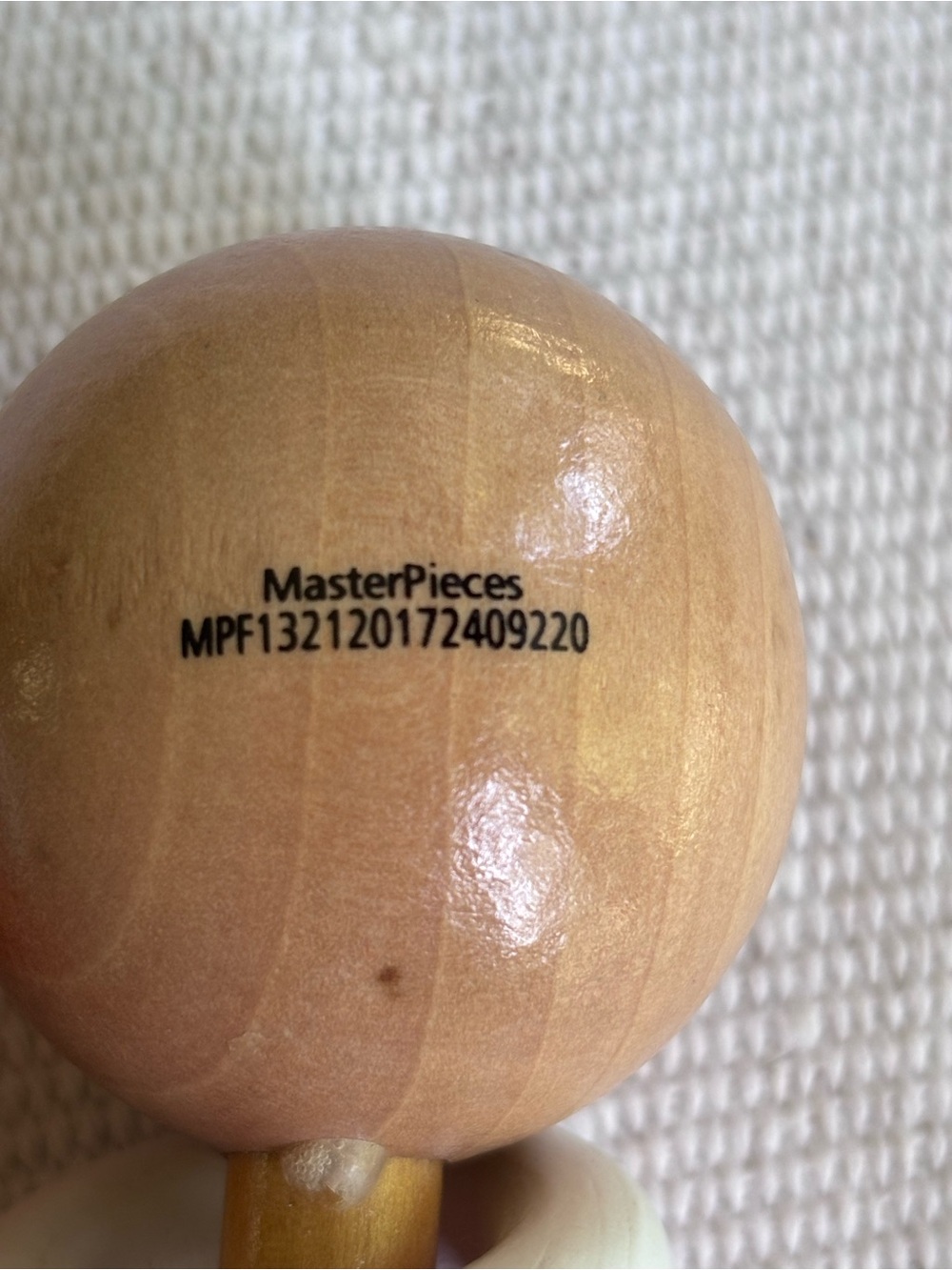 Wisconsin Badgers Wooden Baby Rattle Set - Picture 3 of 3